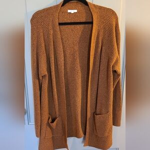 Cozy Women's Sweater in Burnt Orange